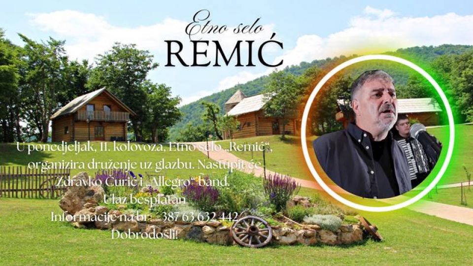 Najava: Koncert u Etno selu &quot;Remić&quot;